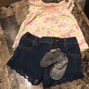 Flowers & Lace summer set.